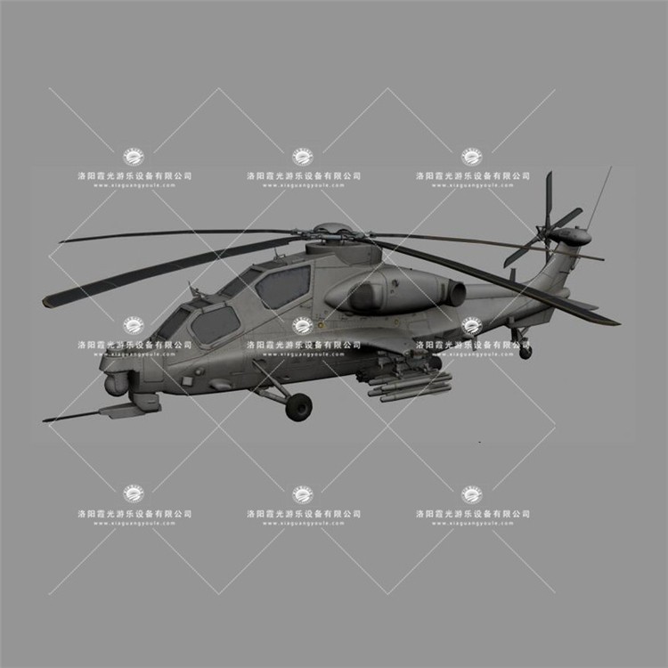 兴宁武装直升机3D模型